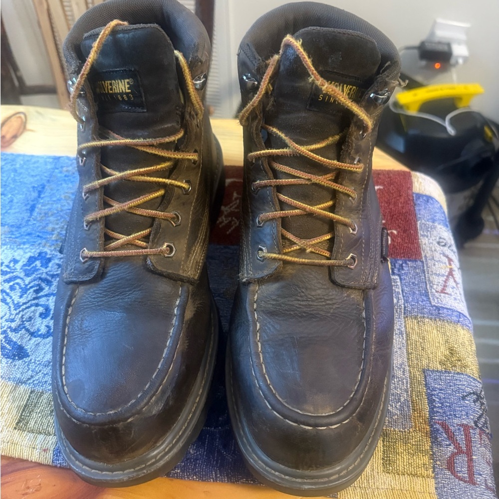 Wolverine Men's Dark Brown Leather Boots